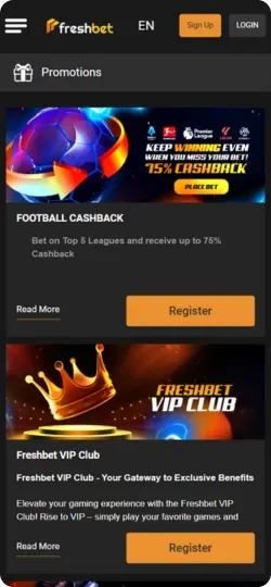 Bonus code Fresh-bet
