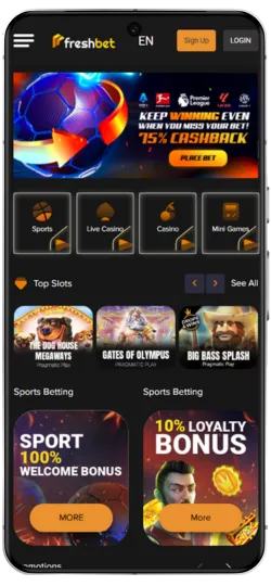 Freshbet Casino login