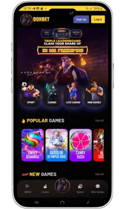 donbet main page