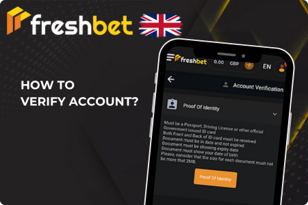 Fresh-bet Verify Account