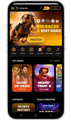 goldenbet main page