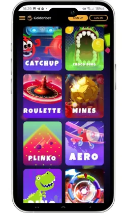 goldenbet mini games